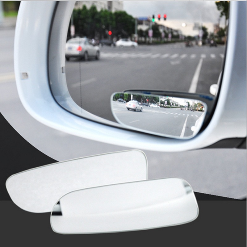 Car Blind Spot Mirror - Frameless HD Wide Angle Car Rearview