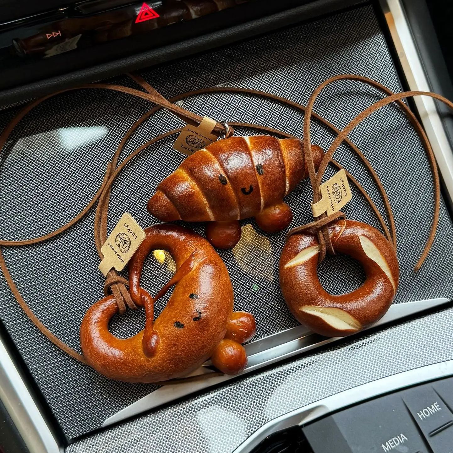 Car Accessories Cork - DIY Handmade Bread Keychain Cork Lanyard
