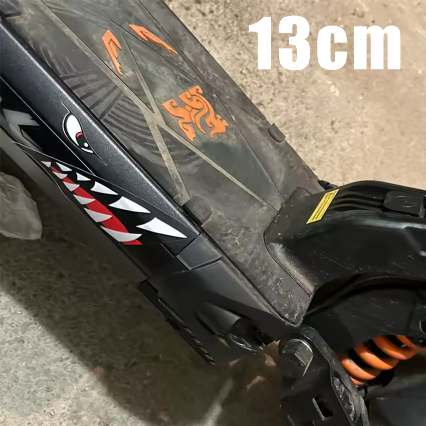Car Accessories Jdm - JDM Shark Mouth Teeth Car Sticker