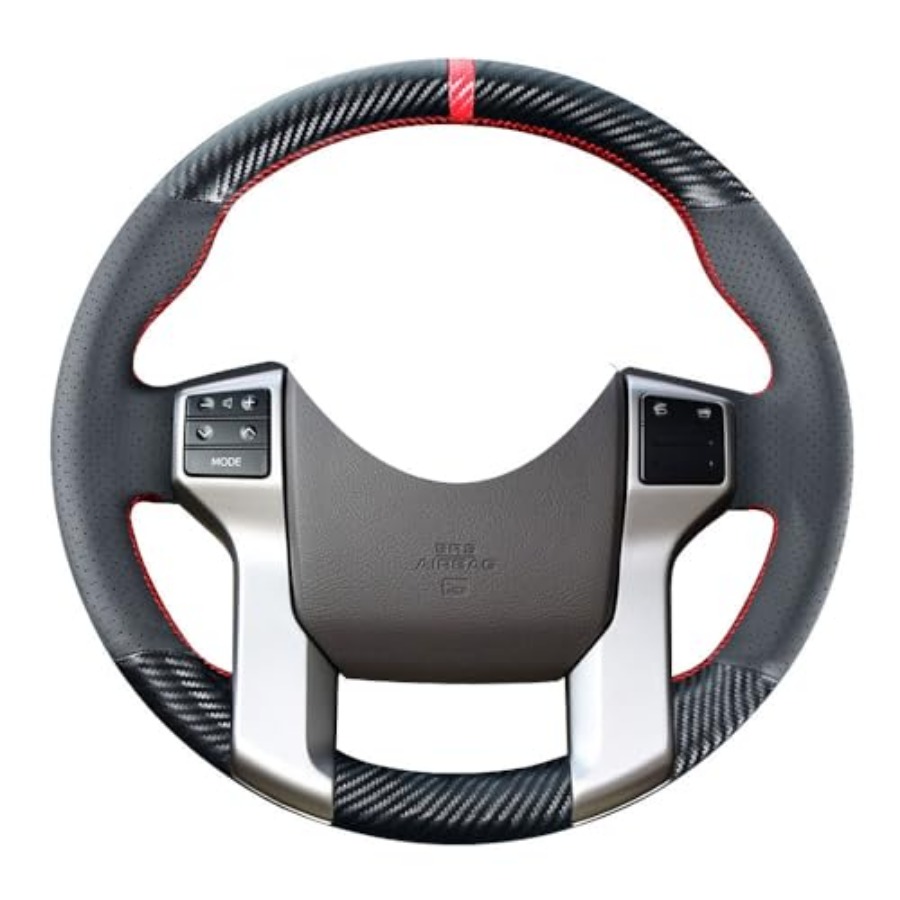 Steering Wheel Cover - DIY Stitching Carbon Fiber Steering Wheel