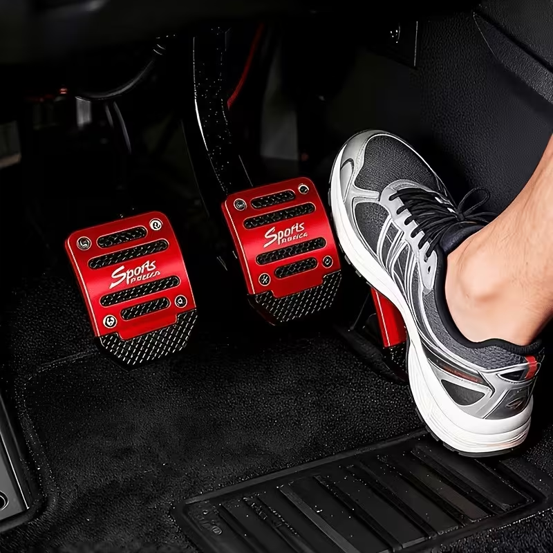 Car Accessories Inside - 2/3PCS Car Pedal Cover Set Manual