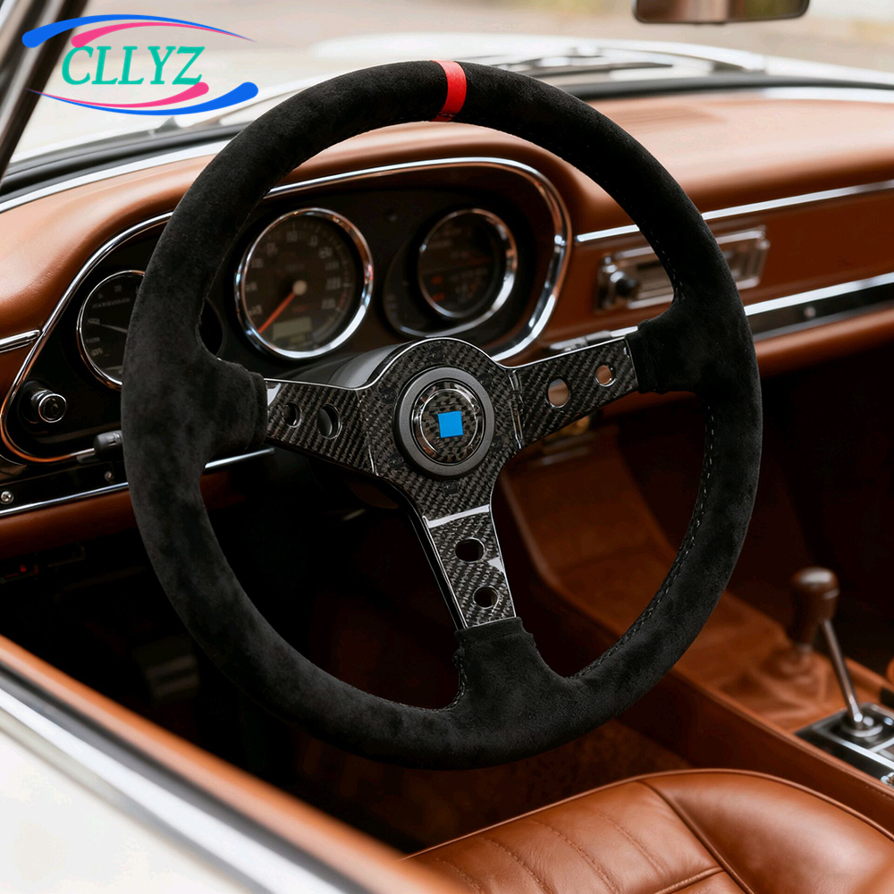 Car Accessories Jdm - 14inch 350mm Racing Drift Carbon Fiber