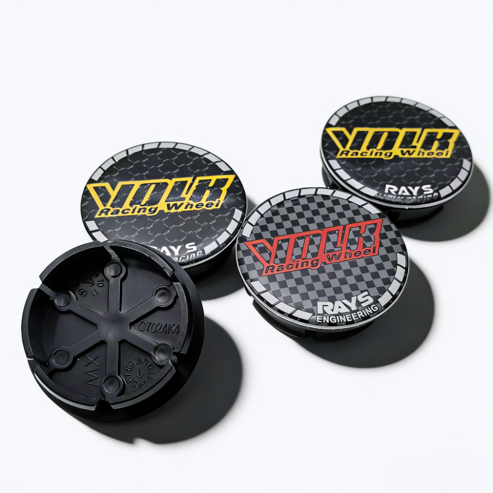 Car Accessories Jdm - 4pcs JDM VLOK Racing Logo Rays