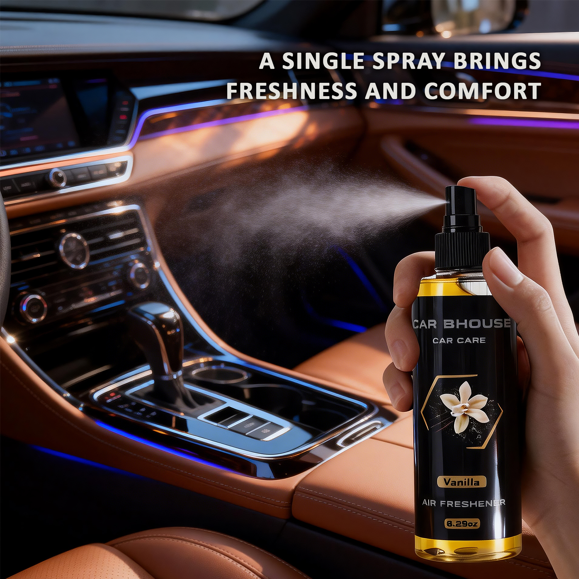 Car Air Freshener Spray Car Fr - Car Accessories Inside avaliação e preço