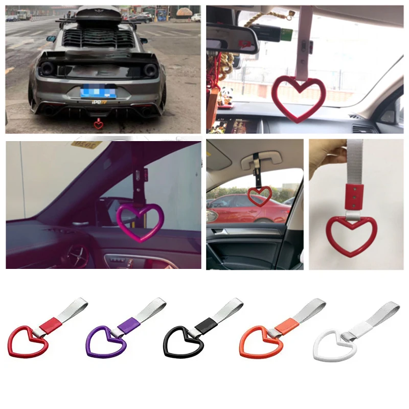 Car Rear Bumper Warning Heart  - Car Accessories Jdm avaliação e preço