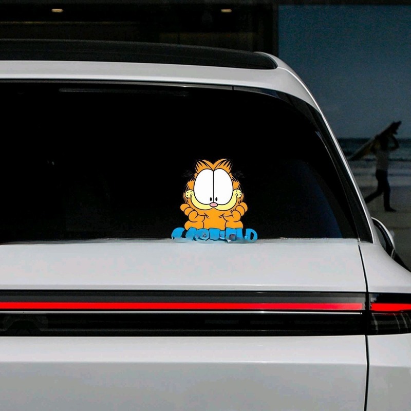 Creative cartoon cute Garfield - Car Accessories For Decoration avaliação e preço
