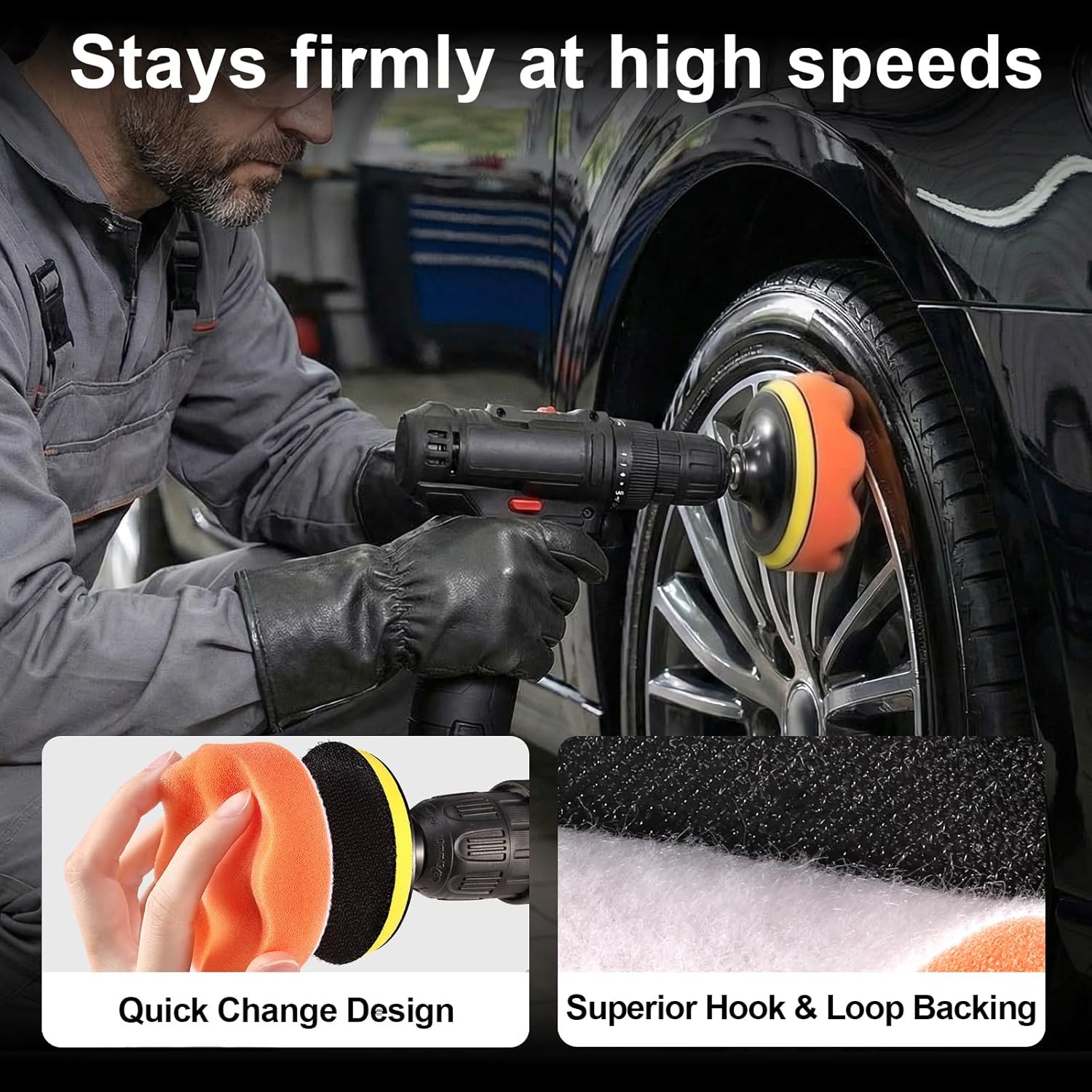 38 Pcs 3 Inch Car Polishing Pa - Car Wax Polishing Pad avaliação e preço