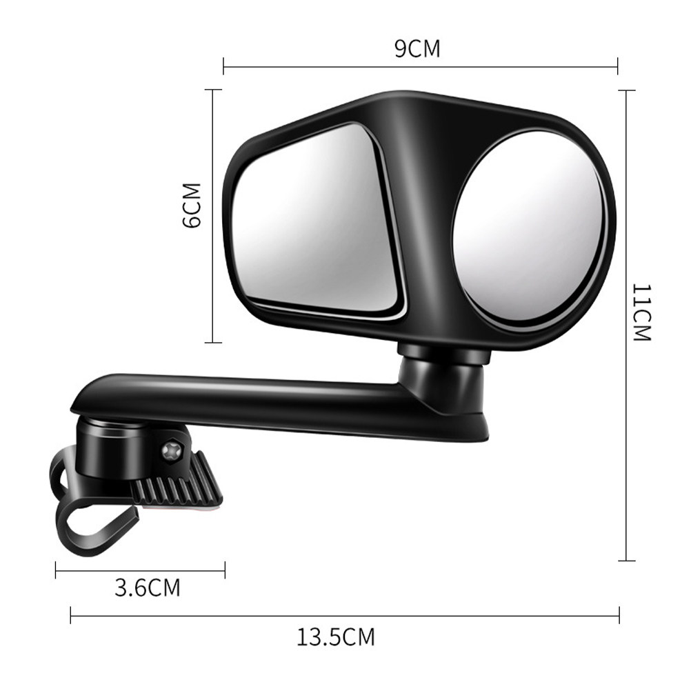1Pcs Blind Spot Mirror Double  - Car Blind Spot Mirror avaliação e preço