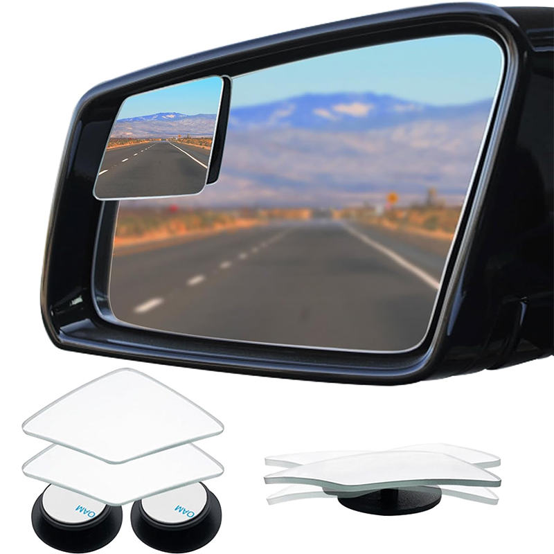 Car frameless diamond blind sp - Car Blind Spot Mirror avaliação e preço