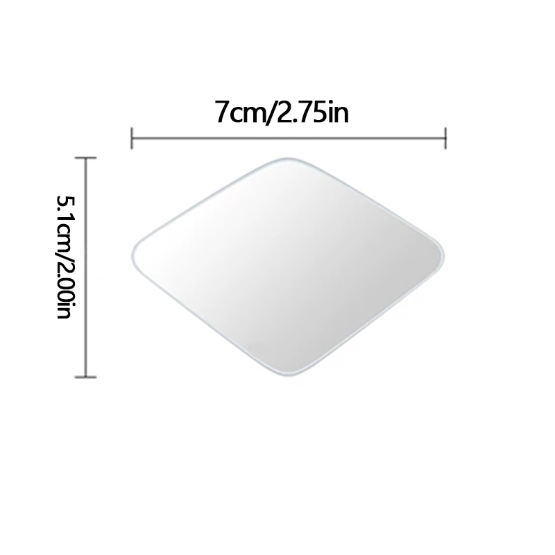 Car frameless diamond blind sp - Car Blind Spot Mirror avaliação e preço