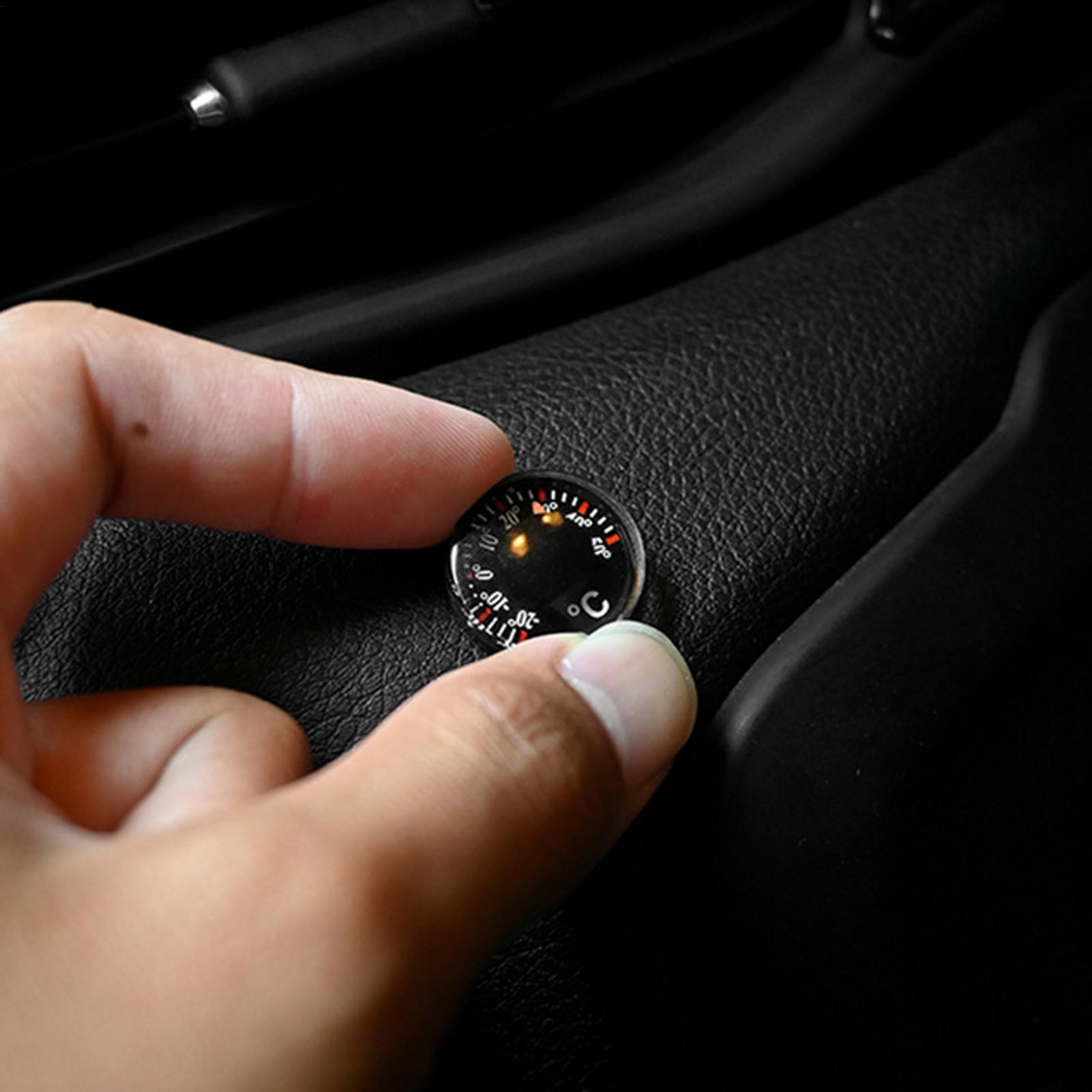 Mini Car Thermometer Battery-f - Car Accessories Inside avaliação e preço