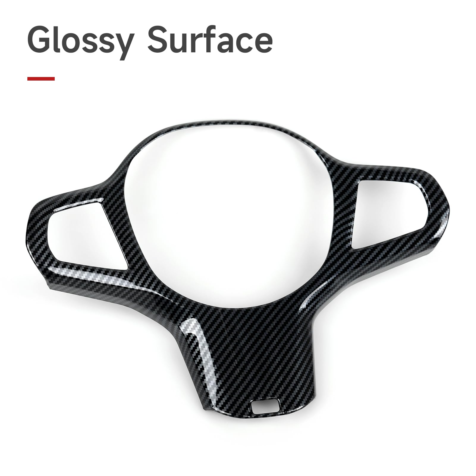 Carbon Fiber Style ABS Steerin - Steering Wheel Cover avaliação e preço
