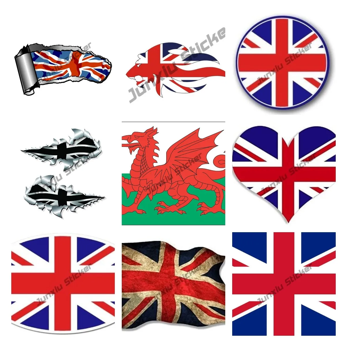 Creative Round Oval Heart Shap - Car Accessories Uk avaliação e preço