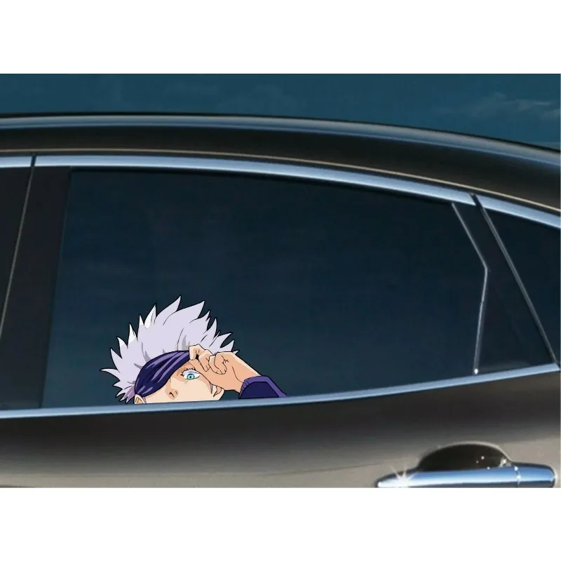 For 1Pair/2Pcs Satoru Gojo Pee - Car Accessories Quotes avaliação e preço