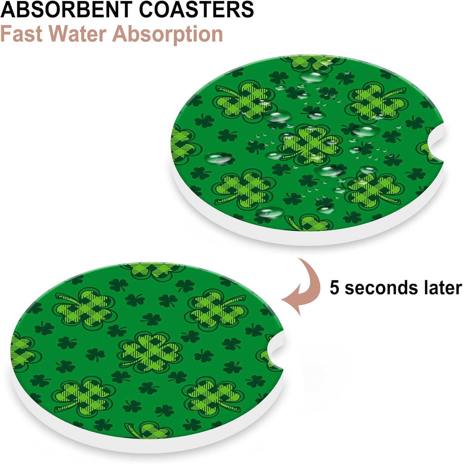 Car Coaster for Cup Holders,Gr - Car Accessories Cork avaliação e preço