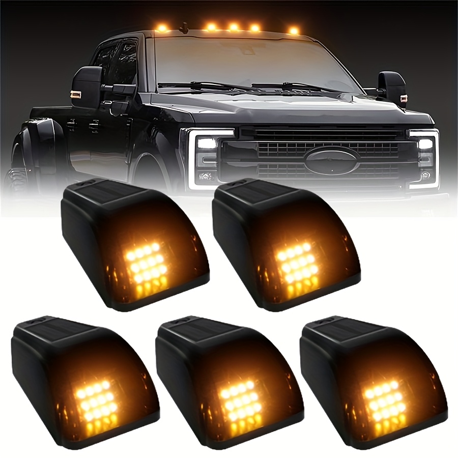 Portable Solar LED Smoke Roof  - Car Accessories For Decoration avaliação e preço