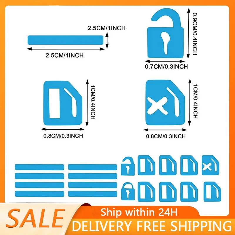 18pcs Car Window Control Butto - Car Accessories Inside avaliação e preço