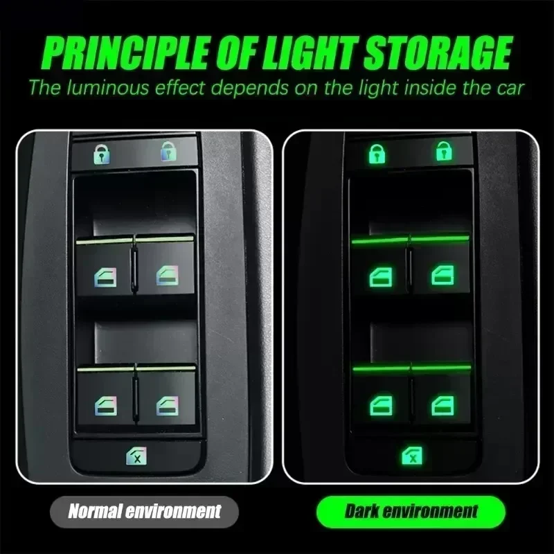 18pcs Car Window Control Butto - Car Accessories Inside avaliação e preço