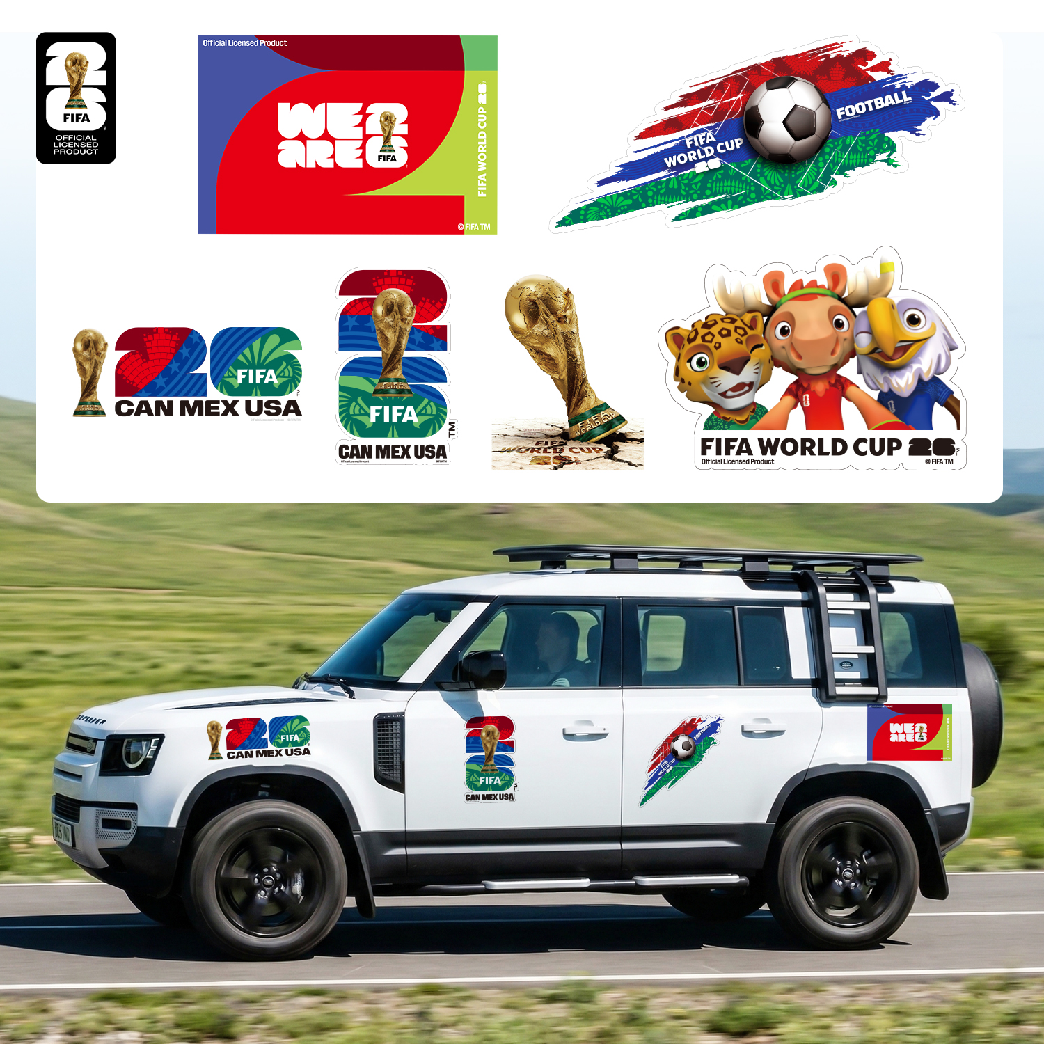 FIFA World Cup 2026 Car Decal  - Car Accessories Quotes avaliação e preço