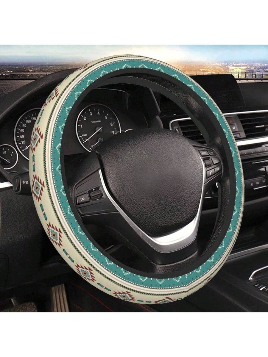 Western Style Steering Wheel C - Steering Wheel Cover avaliação e preço