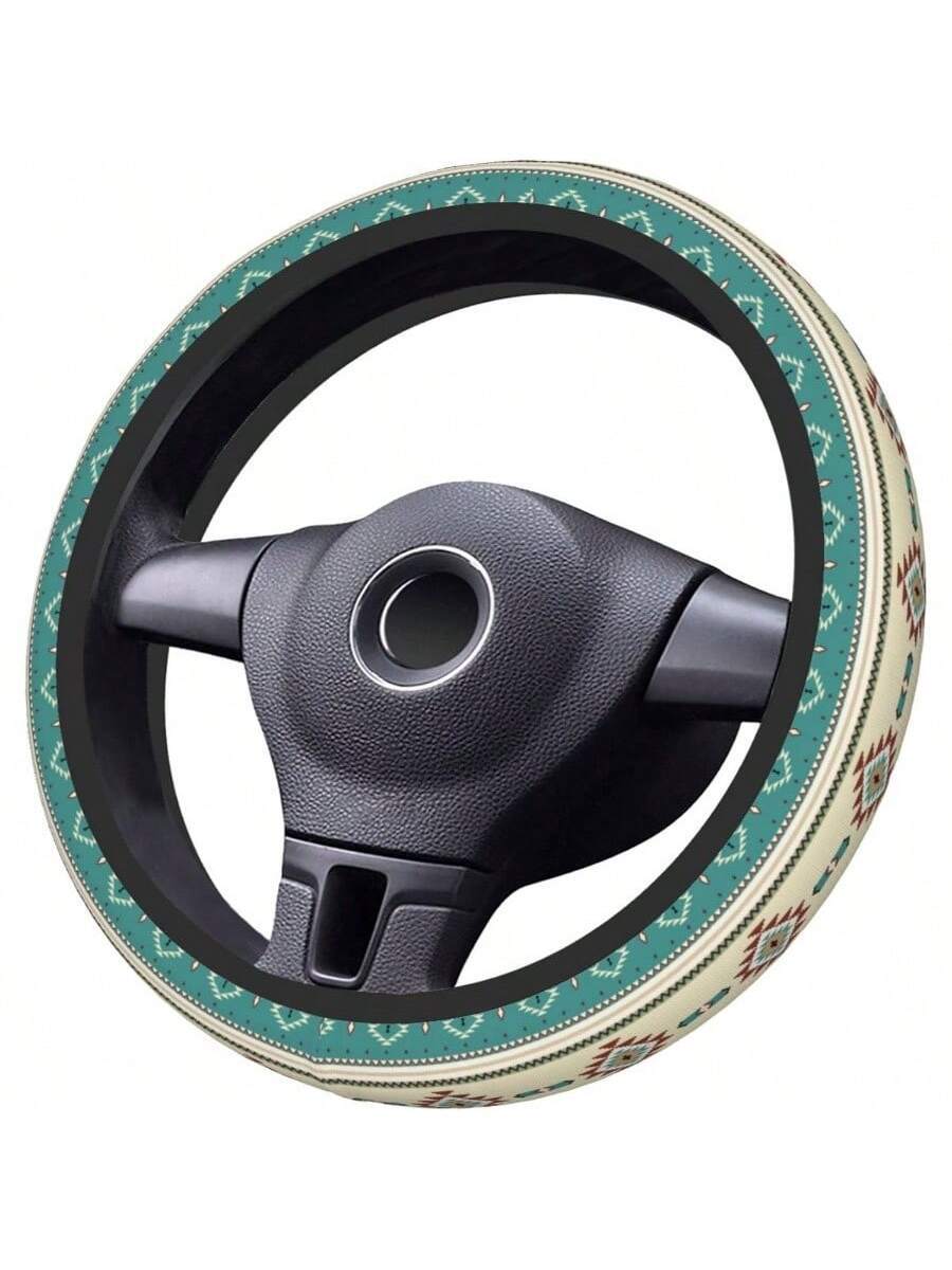 Western Style Steering Wheel C - Steering Wheel Cover avaliação e preço
