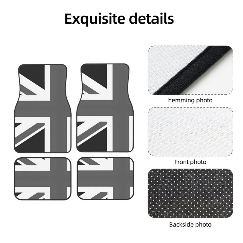 Custom Union Jack Car Floor Ma - Car Accessories Uk avaliação e preço