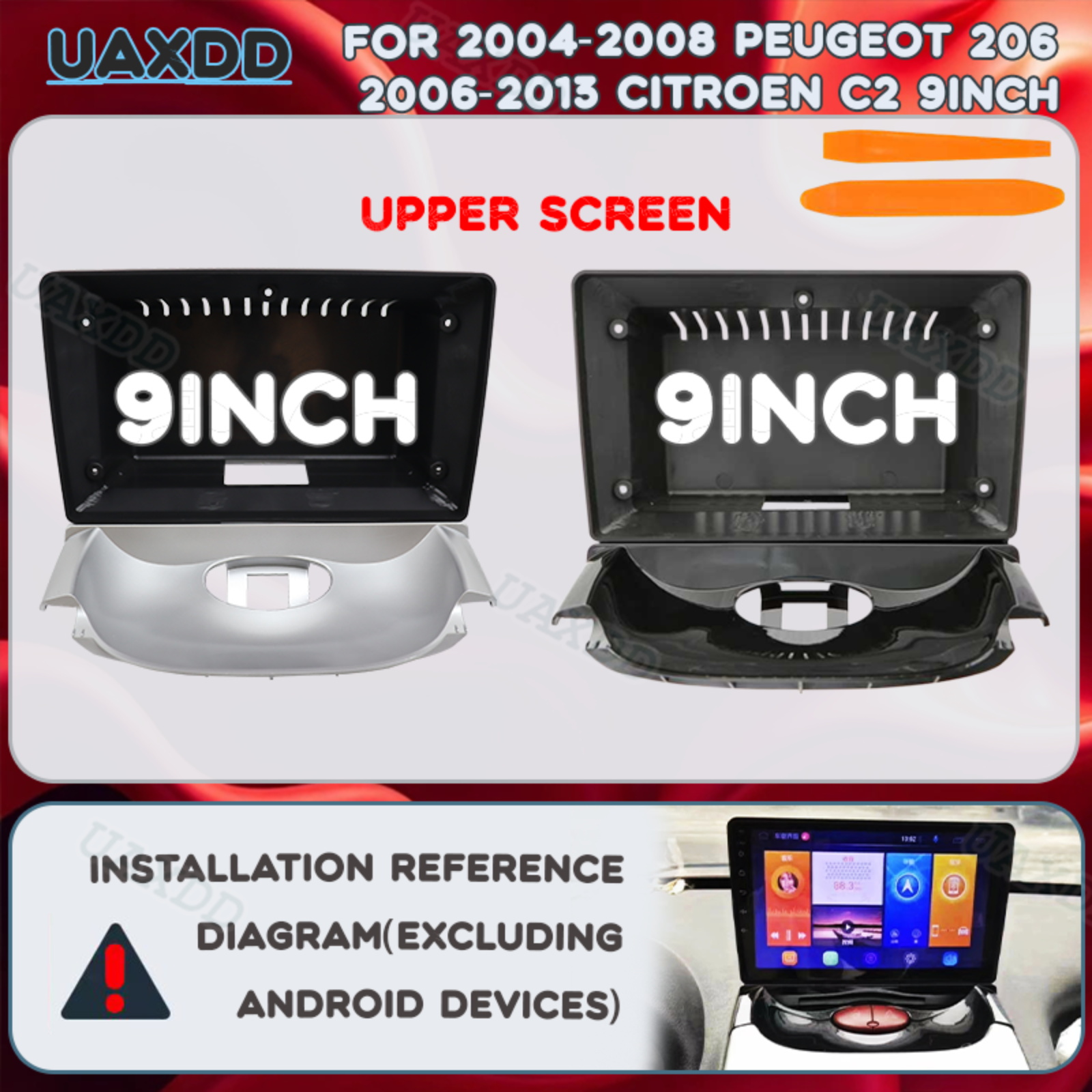 For PEUGEOT 2004-2008 206 2006 - Car Accessories Dashboard avaliação e preço