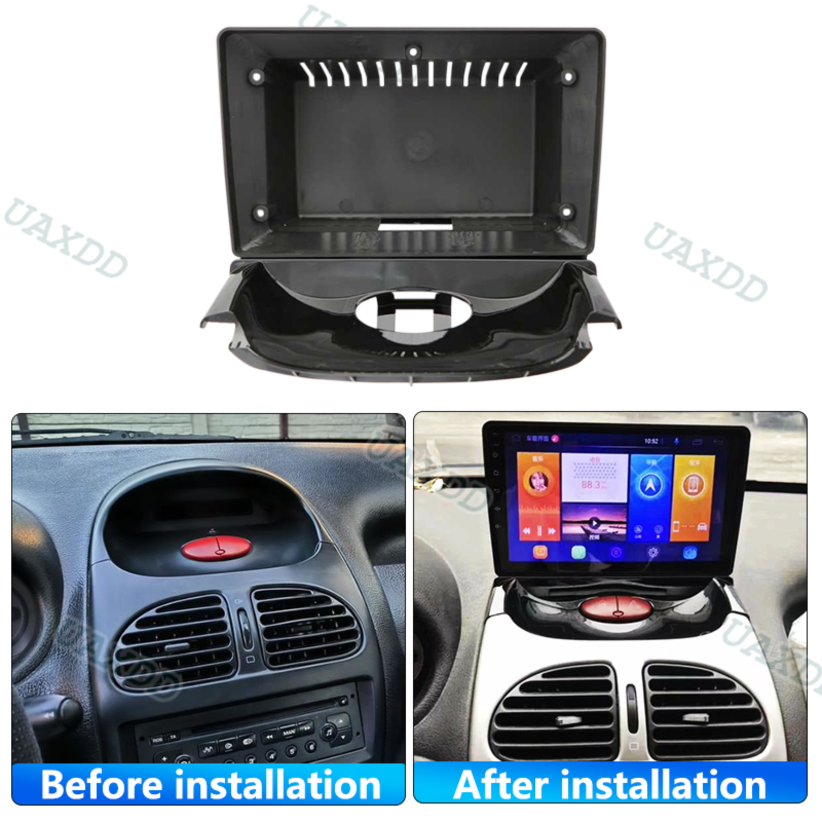For PEUGEOT 2004-2008 206 2006 - Car Accessories Dashboard avaliação e preço