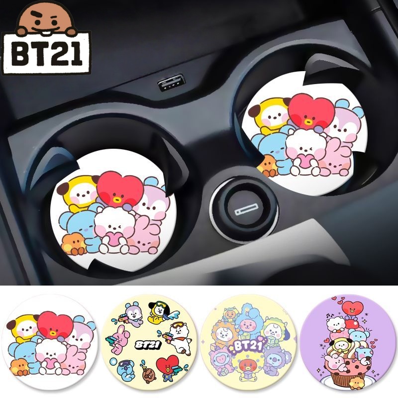 New BTS Series Sweet BT21 Cute - Car Accessories Workshop avaliação e preço
