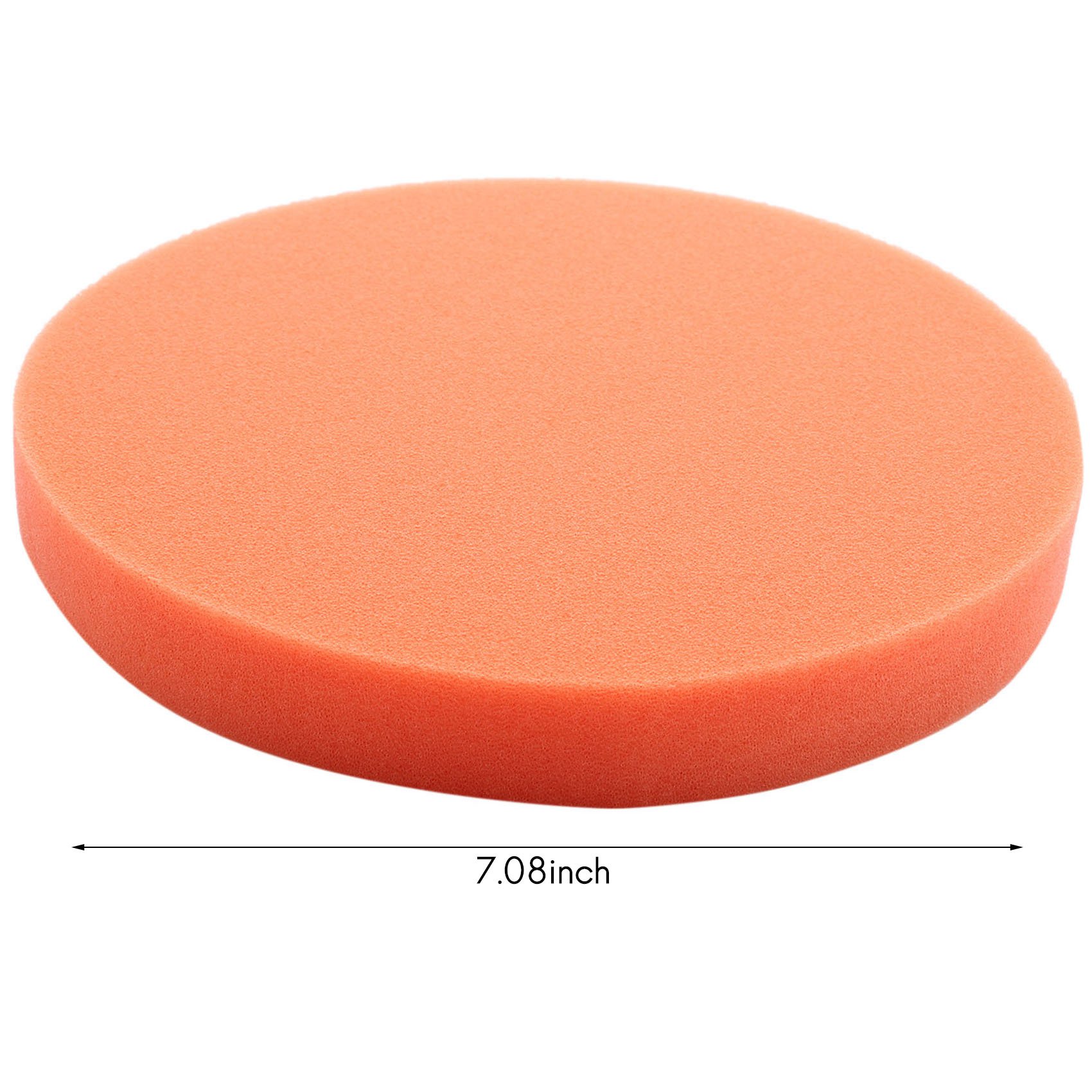 A06K 10Pc 180Mm 7 inch Flat Sp - Car Wax Polishing Pad avaliação e preço