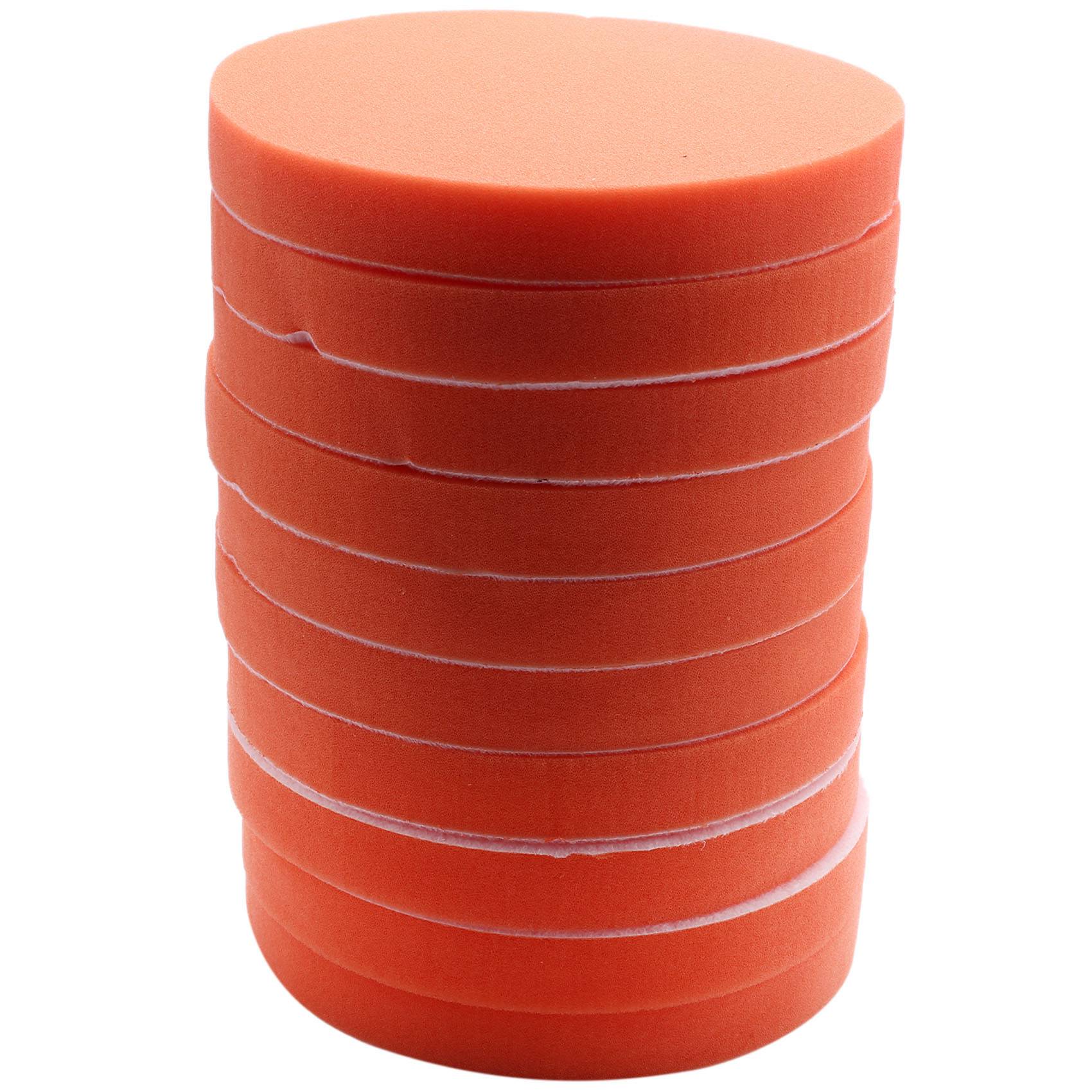 A06K 10Pc 180Mm 7 inch Flat Sp - Car Wax Polishing Pad avaliação e preço