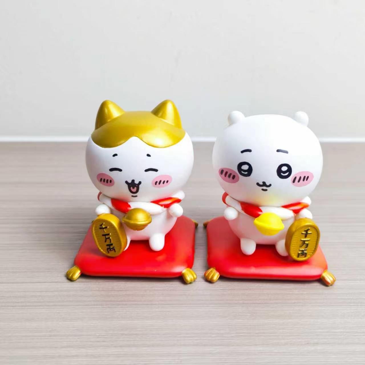 Kawaii CKW Lucky Cat Figurine  - Car Accessories For Decoration avaliação e preço
