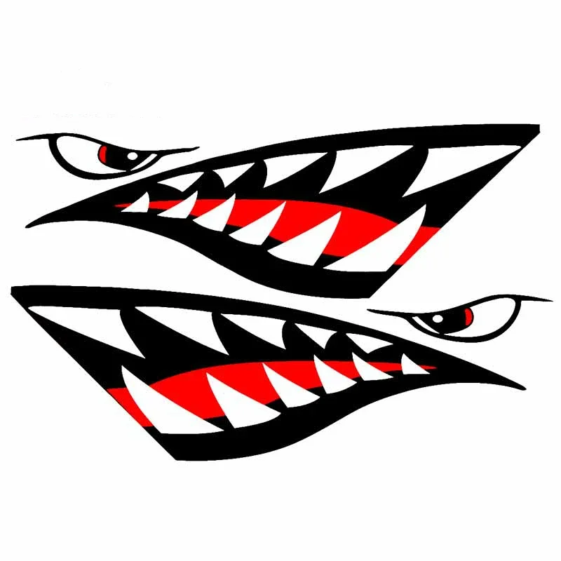 JDM Shark Mouth Teeth Car Stic - Car Accessories Jdm avaliação e preço