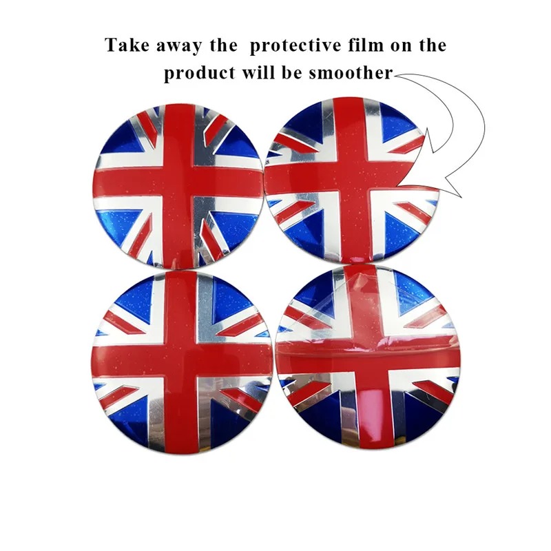 4Pcs UK USA German France Ital - Car Accessories Uk avaliação e preço