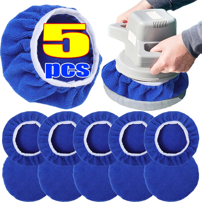 5-10 Inch Microfiber Car Waxin - Car Wax Polishing Pad avaliação e preço