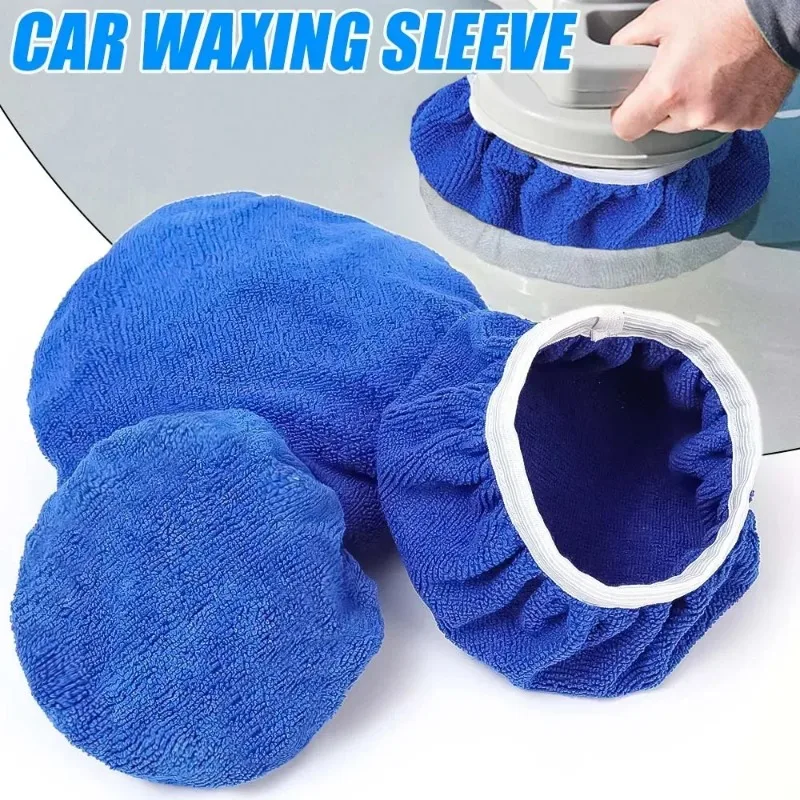 5-10 Inch Microfiber Car Waxin - Car Wax Polishing Pad avaliação e preço