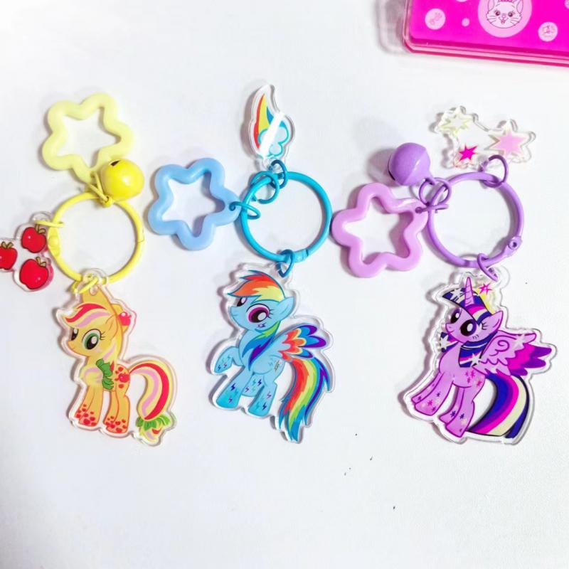 Anime Kawaii Unicorn Keychain  - Car Accessories For Decoration avaliação e preço
