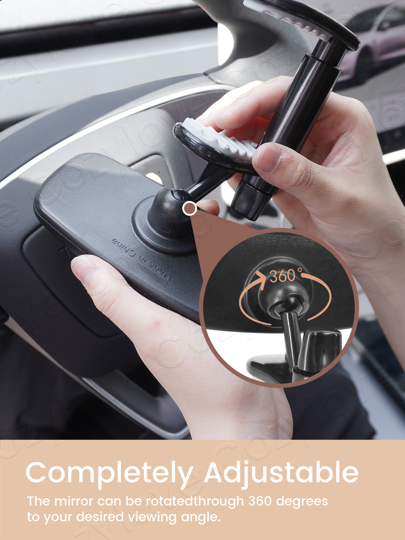 1PC & 2PC Clip-On Baby Car Mir - Car Blind Spot Mirror avaliação e preço