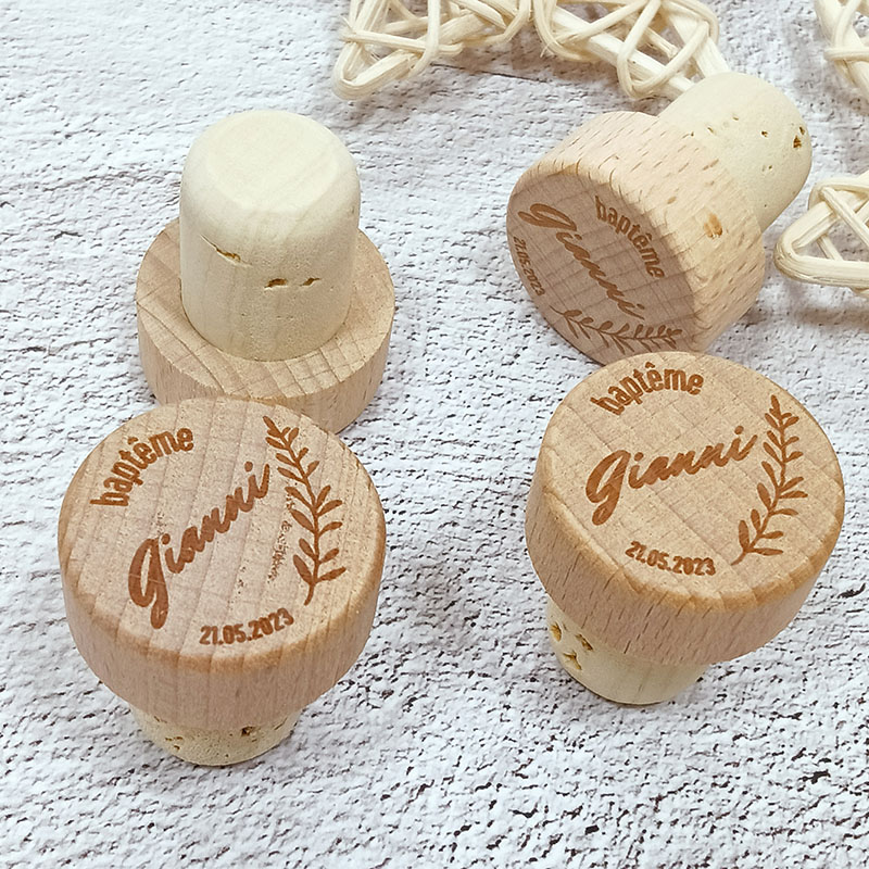 Custom Wine Cork Stoppers Wedd - Car Accessories Cork avaliação e preço