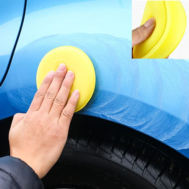12Pcs Round Car Waxing Polish  - Car Wax Polishing Pad avaliação e preço