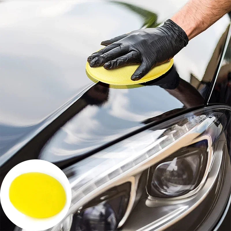12Pcs Round Car Waxing Polish  - Car Wax Polishing Pad avaliação e preço