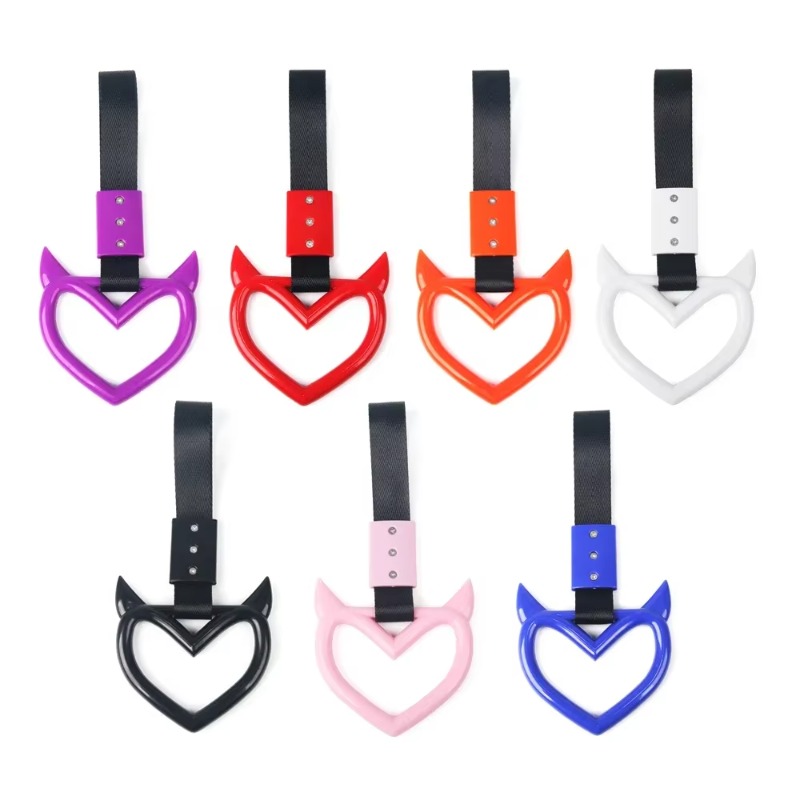 1PC New JDM Tsurikawa Handle R - Car Accessories Jdm avaliação e preço