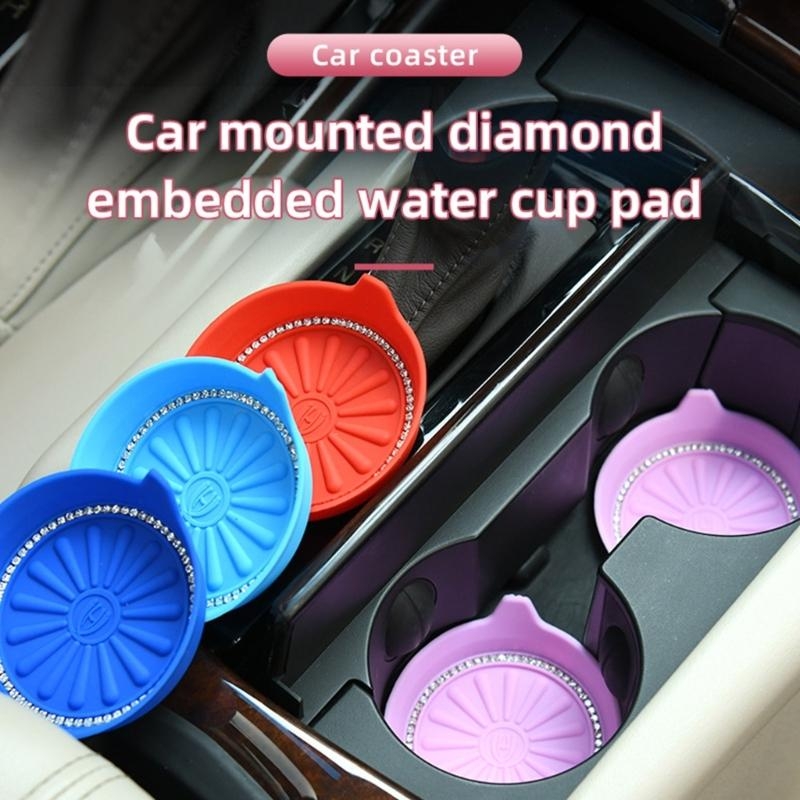 242A Car Coasters for Drinks A - Car Accessories Cork avaliação e preço