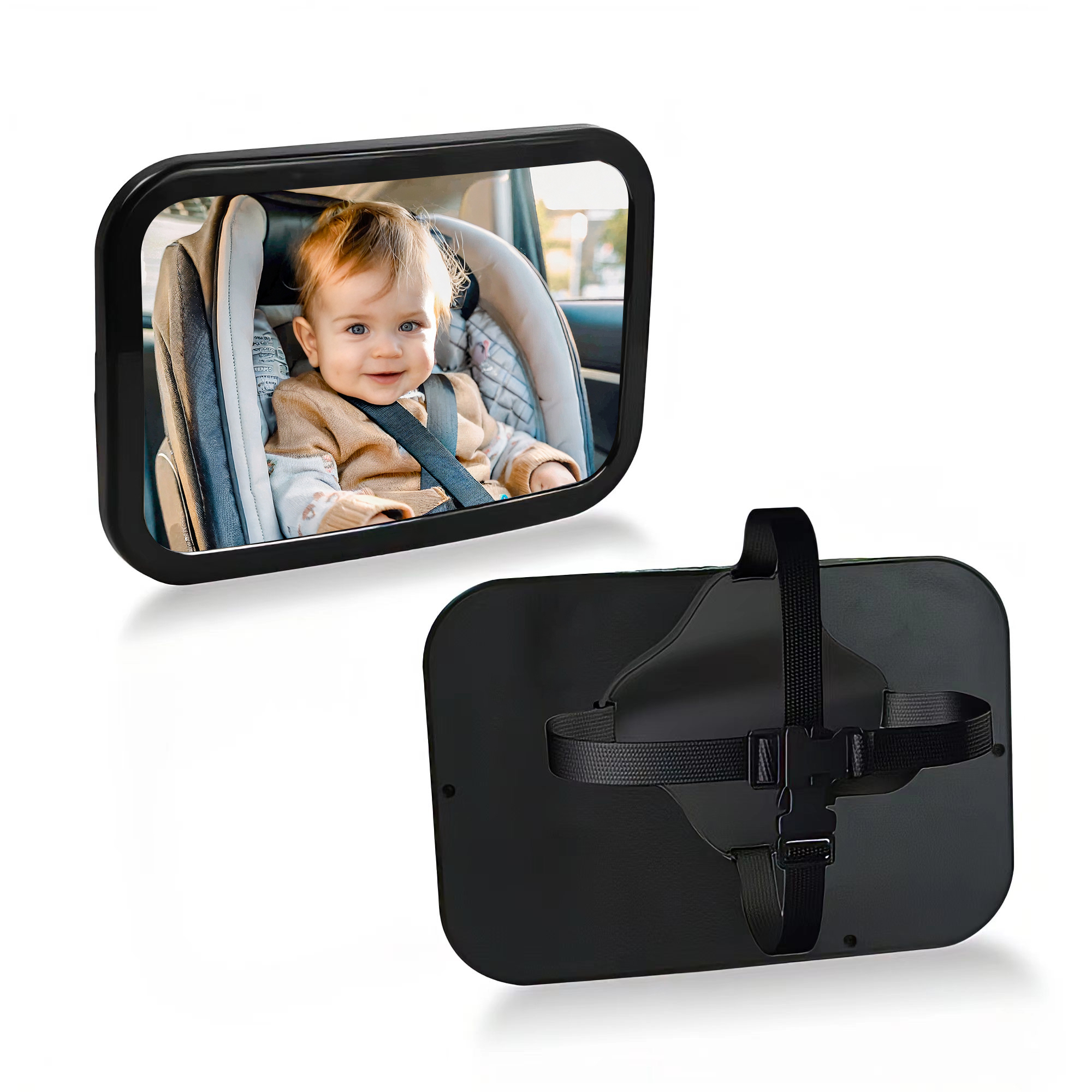 1pc Shatterproof 360 Rotation  - Car Blind Spot Mirror avaliação e preço
