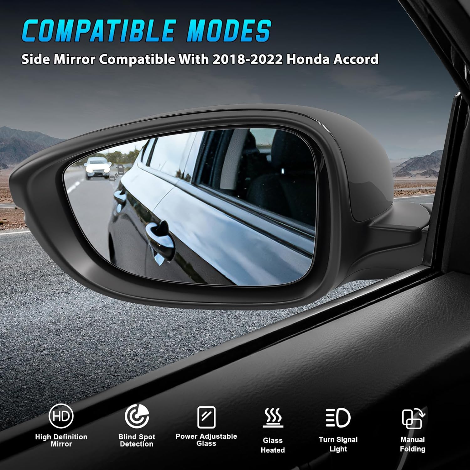 Left Car Rearview Mirror For 2 - Car Blind Spot Mirror avaliação e preço