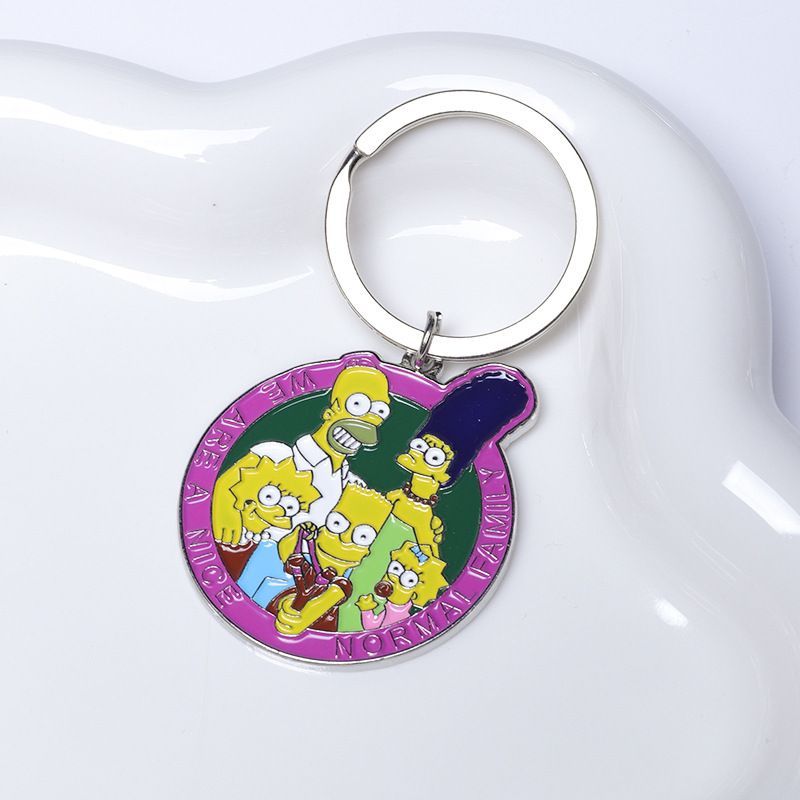 The Simpsons Anime Keychain Cu - Car Accessories Workshop avaliação e preço