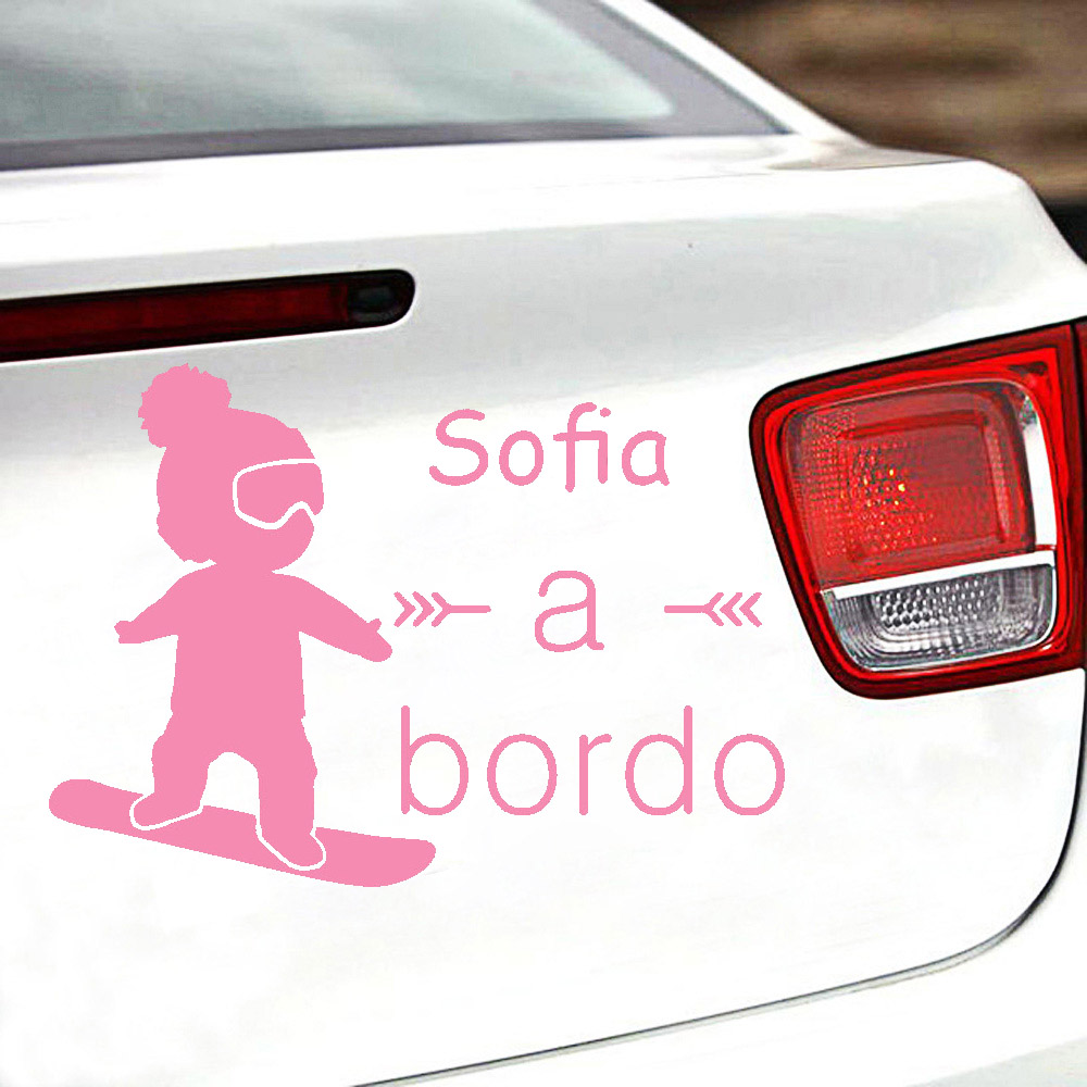 1pc Vinyl baby a bordo colorfu - Car Accessories For Decoration avaliação e preço