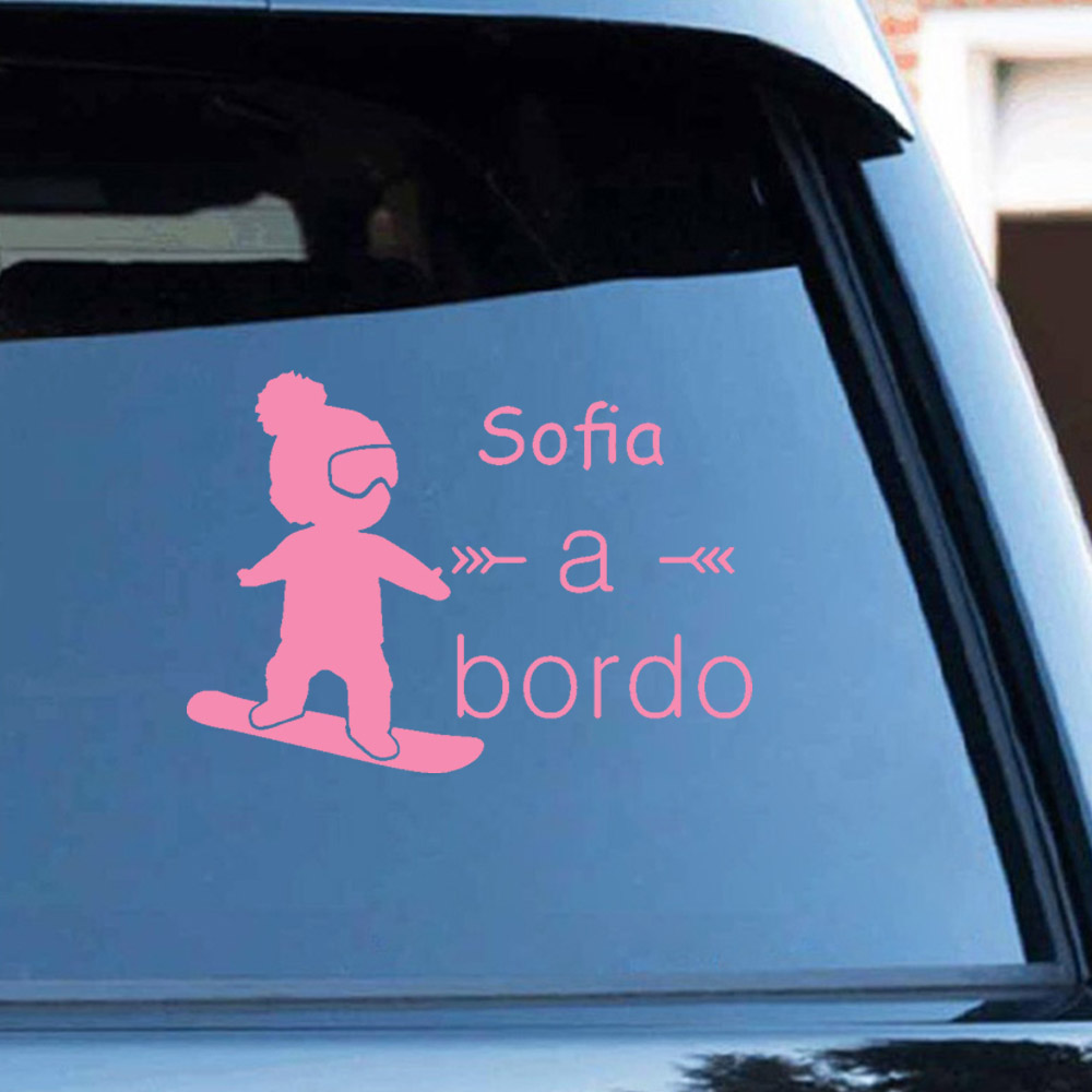 1pc Vinyl baby a bordo colorfu - Car Accessories For Decoration avaliação e preço