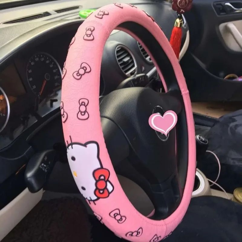 Hello Kitty kawaii cartoon car - Car Accessories Workshop avaliação e preço