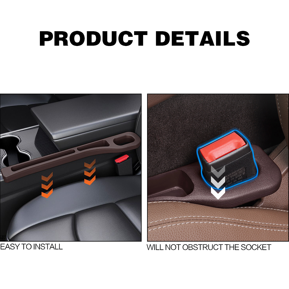 2XPCS New Car Seat Gap Filler  - Car Accessories Quirky avaliação e preço